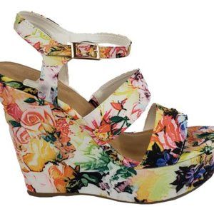 Ankle Strap Wrapped Wedge